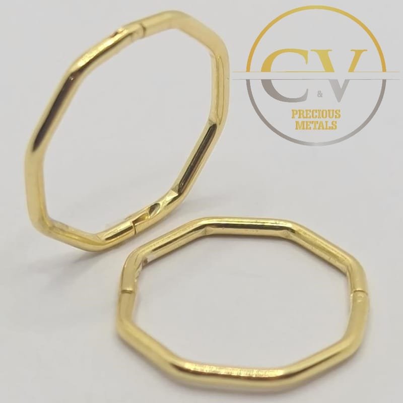 22ct YELLOW GOLD PLATED ON SOLID STERLING SILVER