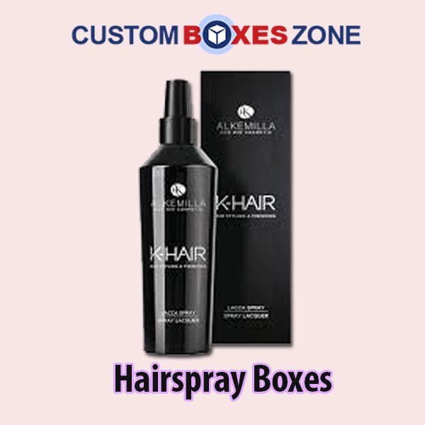 Customized Hairspray Packaging Boxes Wholesale