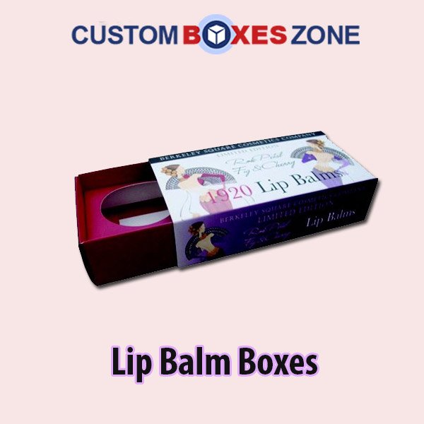 Customized Lip Balm Packaging Boxes Wholesale