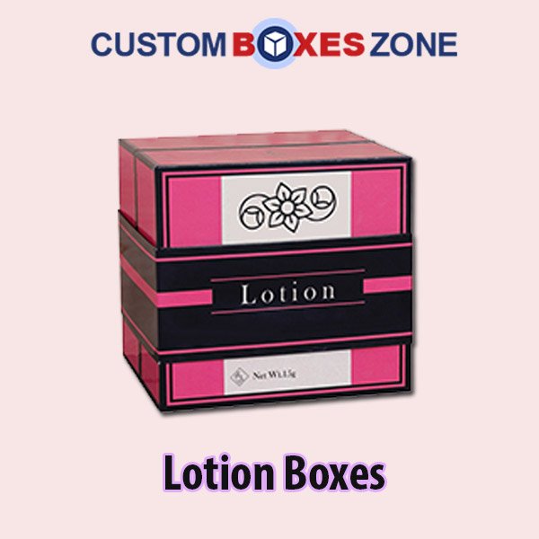 Customized Lotion Boxes Wholesale