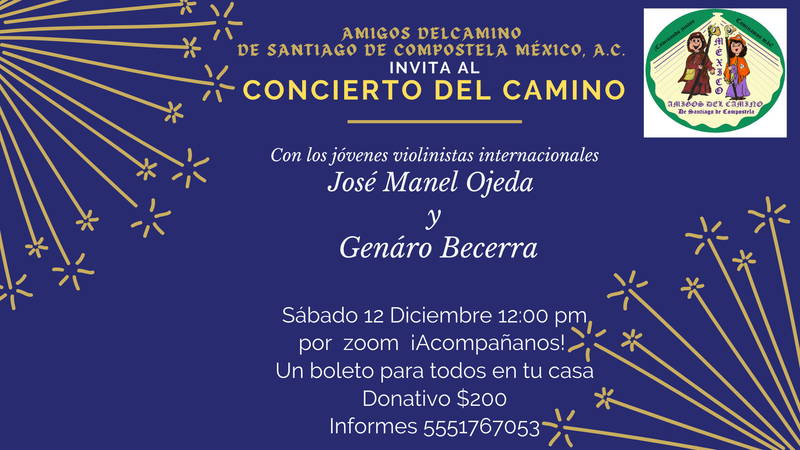 Concierto de Violín Música en el Camino por José Manuel Ojeda