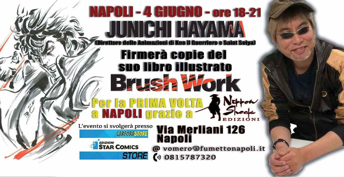 Il Maestro JUNICHI HAYAMA a Napoli
