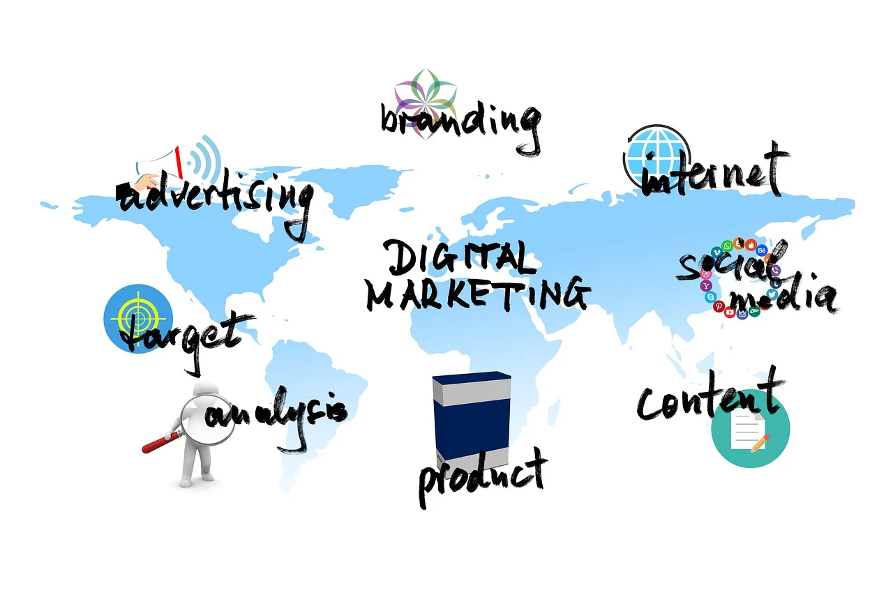 What are typical services that digital marketing agencies offer?