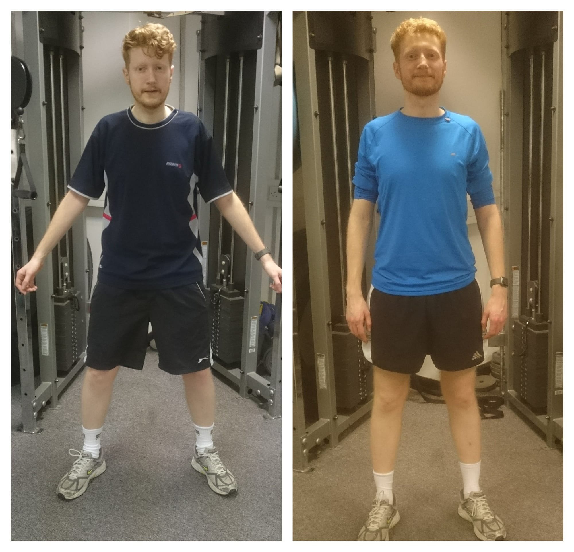 Matt's body Transformation, 'Be Fit For Life'