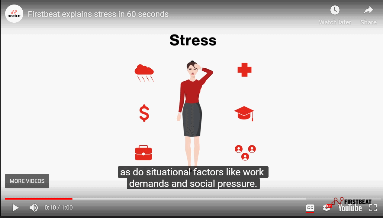 Explains 'Stress'