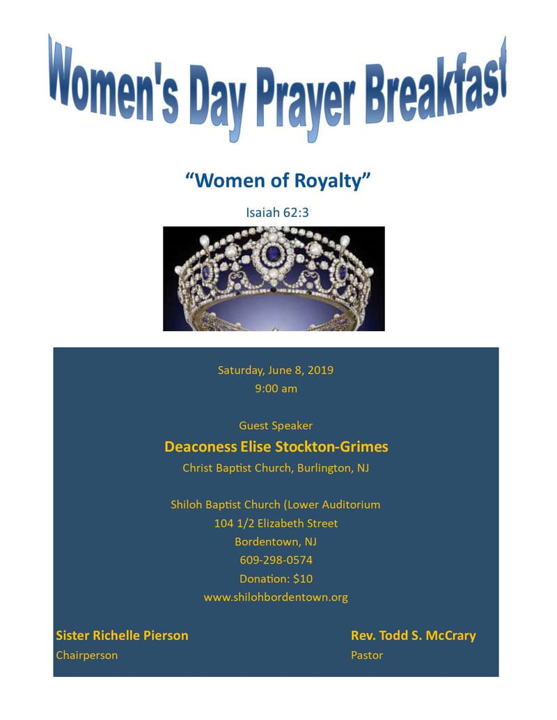 Women's Day Prayer Breakfast