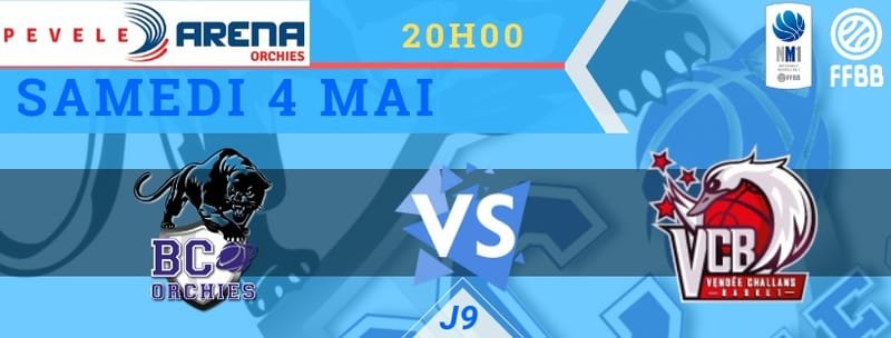 NM1 - Match BCO-ORCHIES vs VCB-CHALLANS !