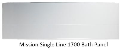 Mission - Single Line Bath Panel