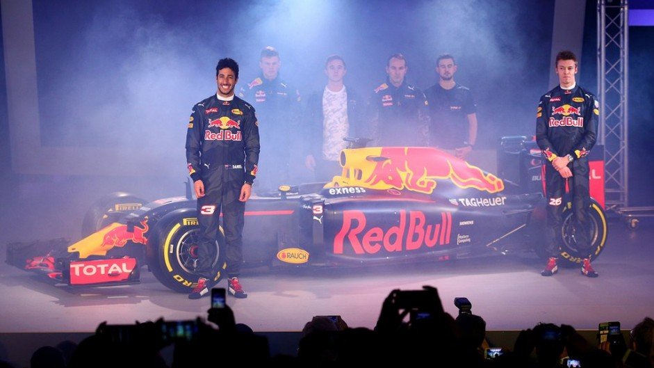 SJB Classic Article - Red Bull Launch Their 2016 Livery, Expect Early Toro Rosso Deficit.