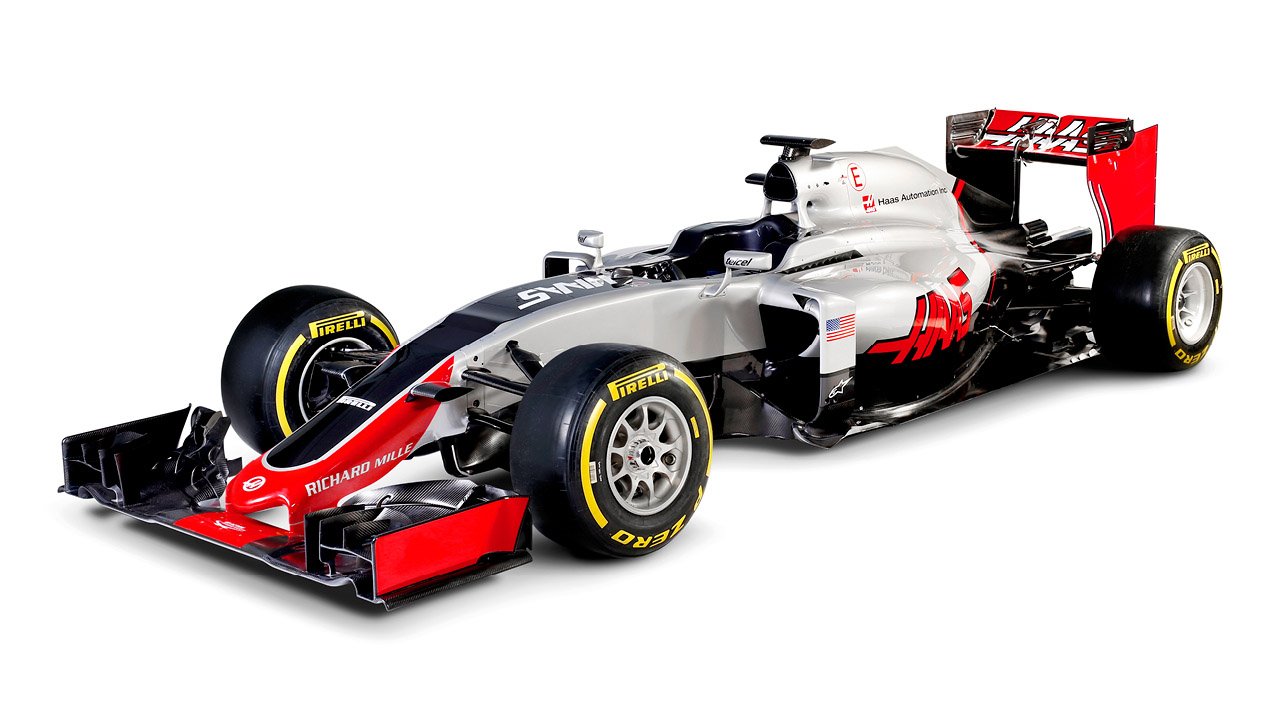 SJB Classic Article - Haas Launch Their First F1 Car, the VF-16