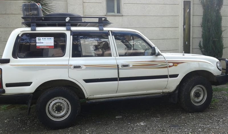 Toyota Land Cruiser Rental in Ethiopia