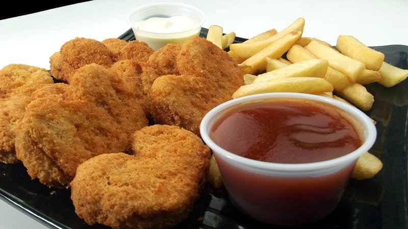 Western Chicken Nuggets and Chips