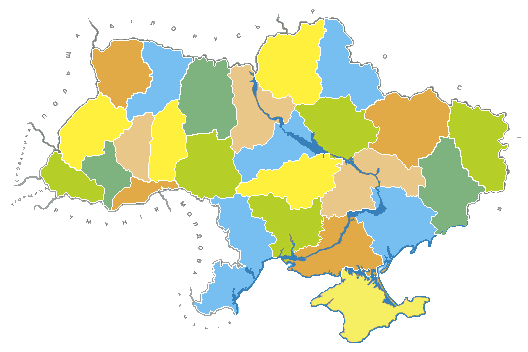 المدن الأوكرانيه