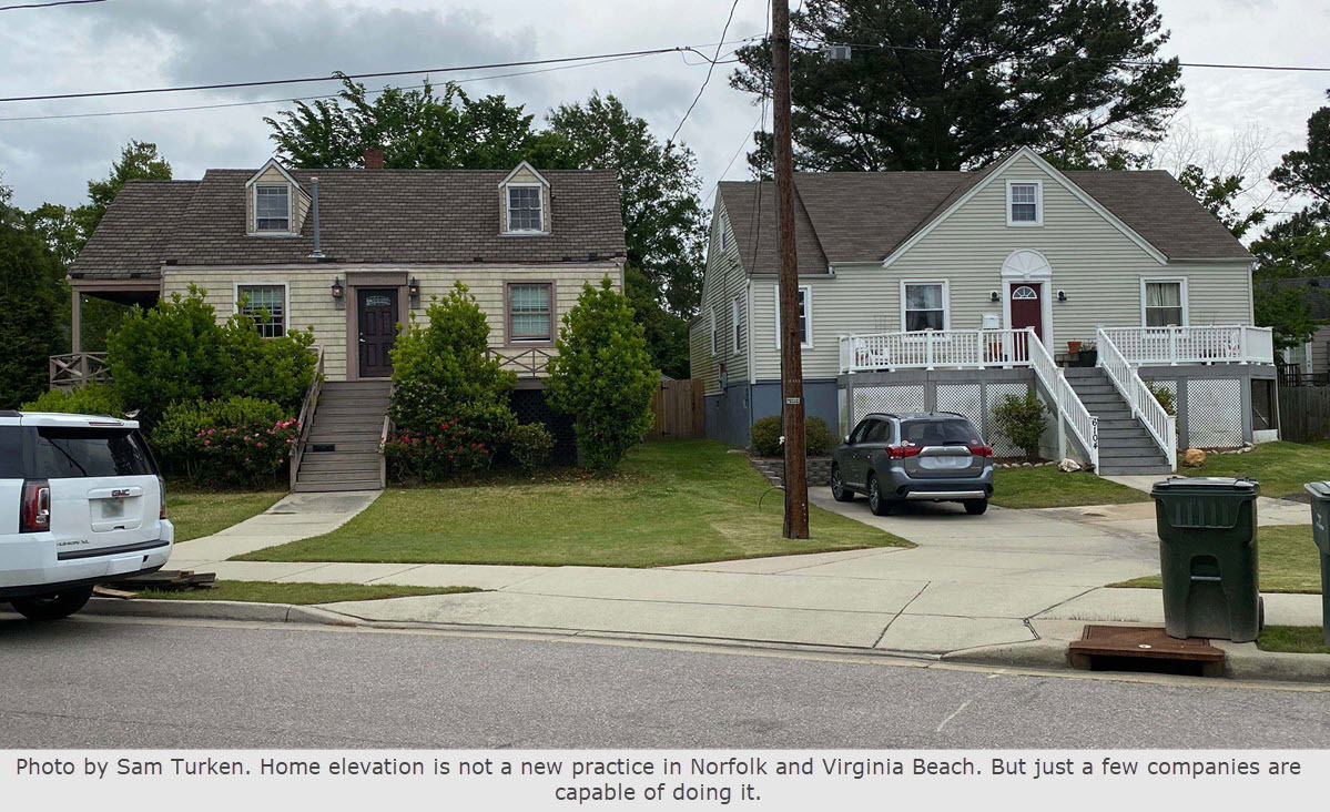 Academy Promotes Home Raising As Response To Rising Seas In Hampton Roads