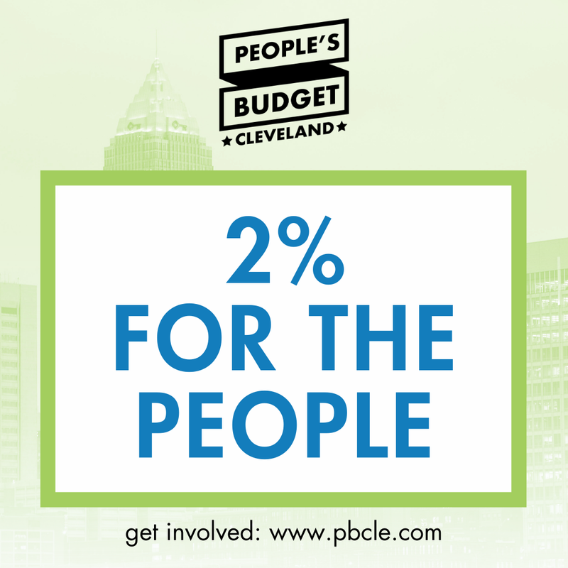 People's Budget Cleveland Launches Friday at 3 pm Cleveland Owns