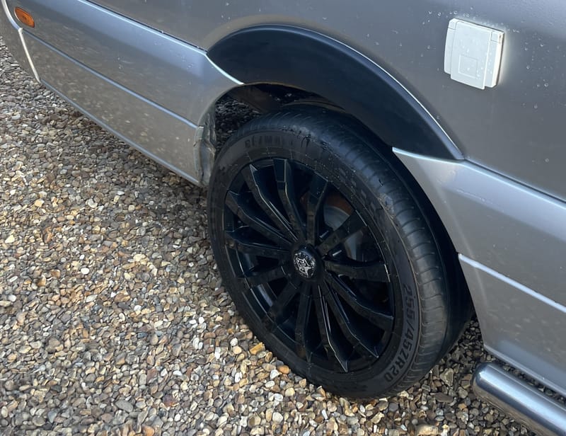 ABS Plastic Wheel Arch Covers for your Mercedes Sprinter