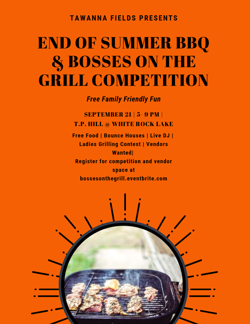 Bosses on the Grill End of Summer BBQ & Grilling Competition
