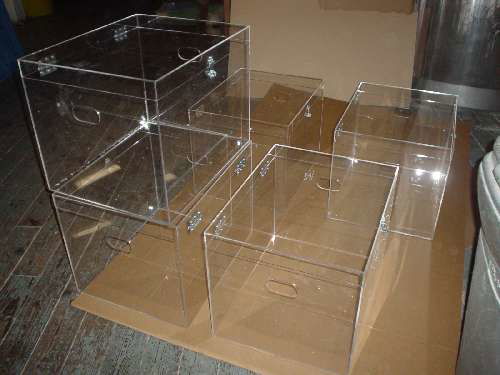 Plexiglass treasure box