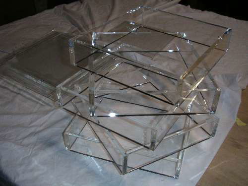 5 sided acrylic boxes