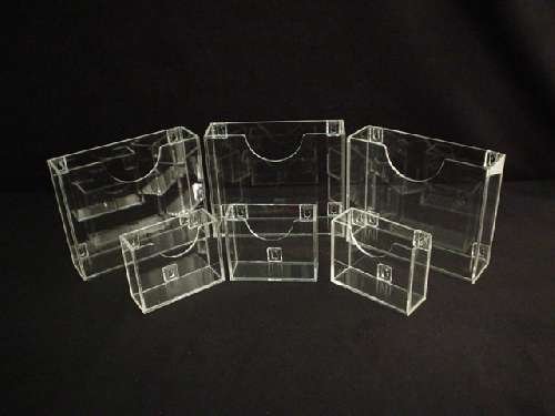 Acrylic display case / acrylic literature holder