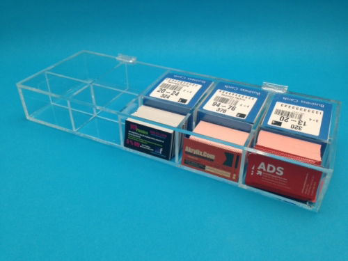 Acrylic business card box