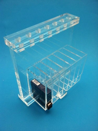 Acrylic cosmetic display