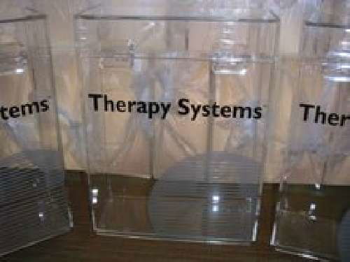 Custom therapy systems display