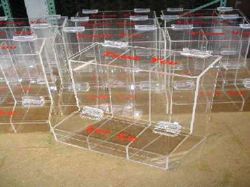 Plexiglass candy box