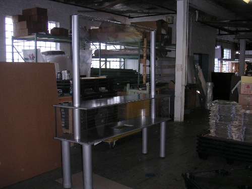 Acrylic raffle unit
