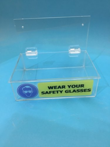 Clear safety box