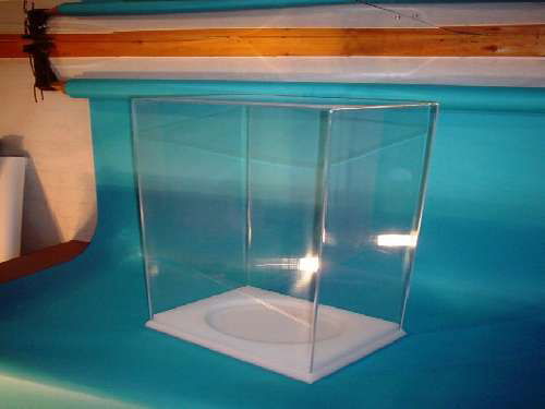 Plexiglass display case