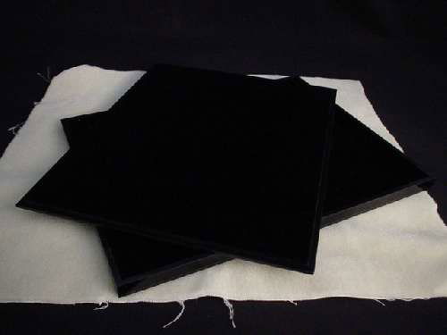 Black acrylic base