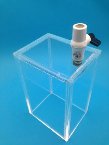 Clear acrylic laboratory box