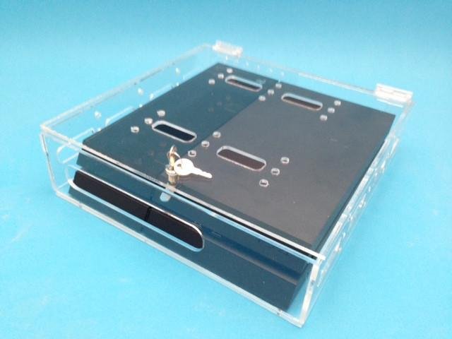 PlayStation 4 Acrylic Video Game Console Security Case