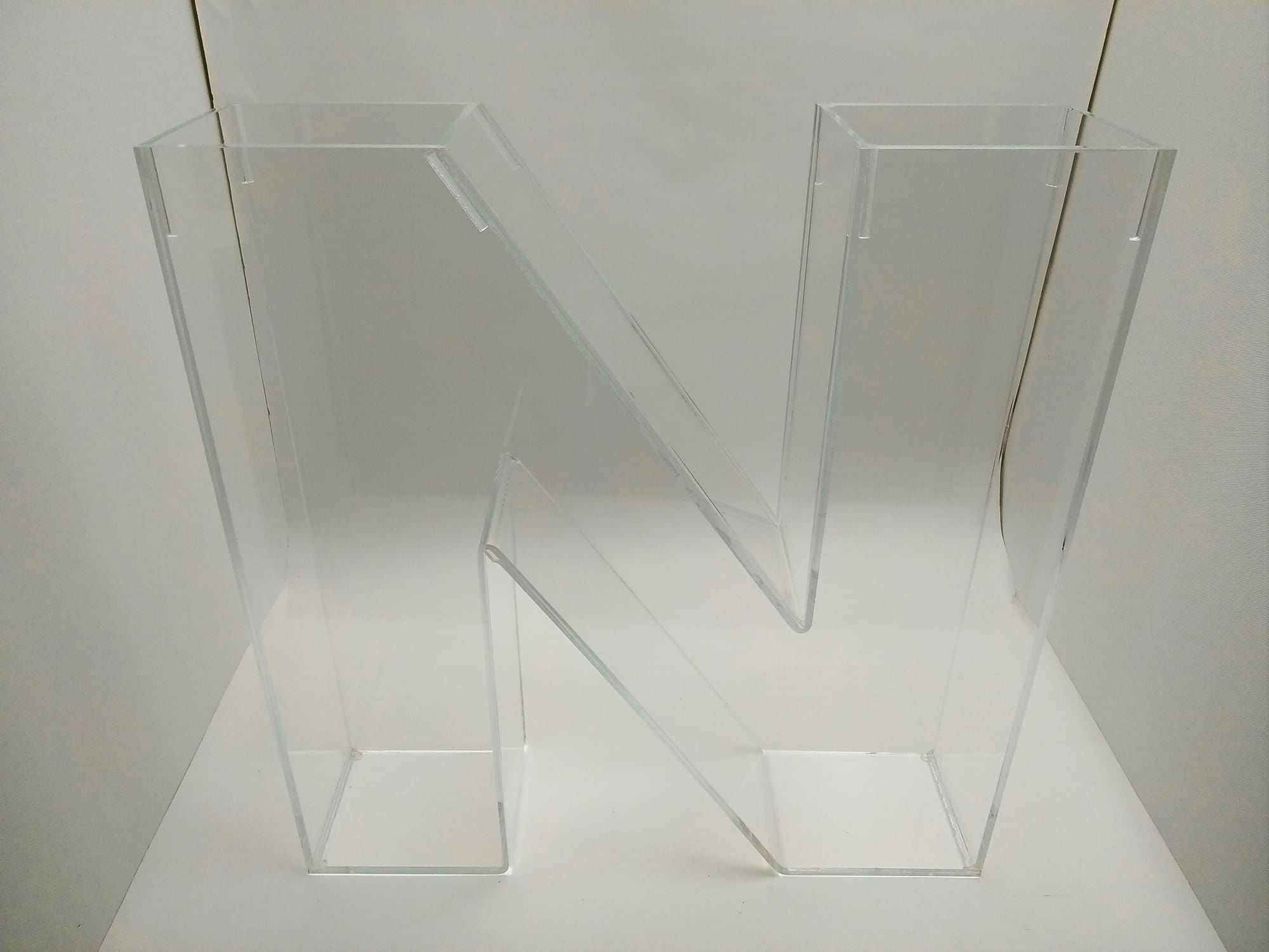 Custom Clear Acrylic 3D Letter Display