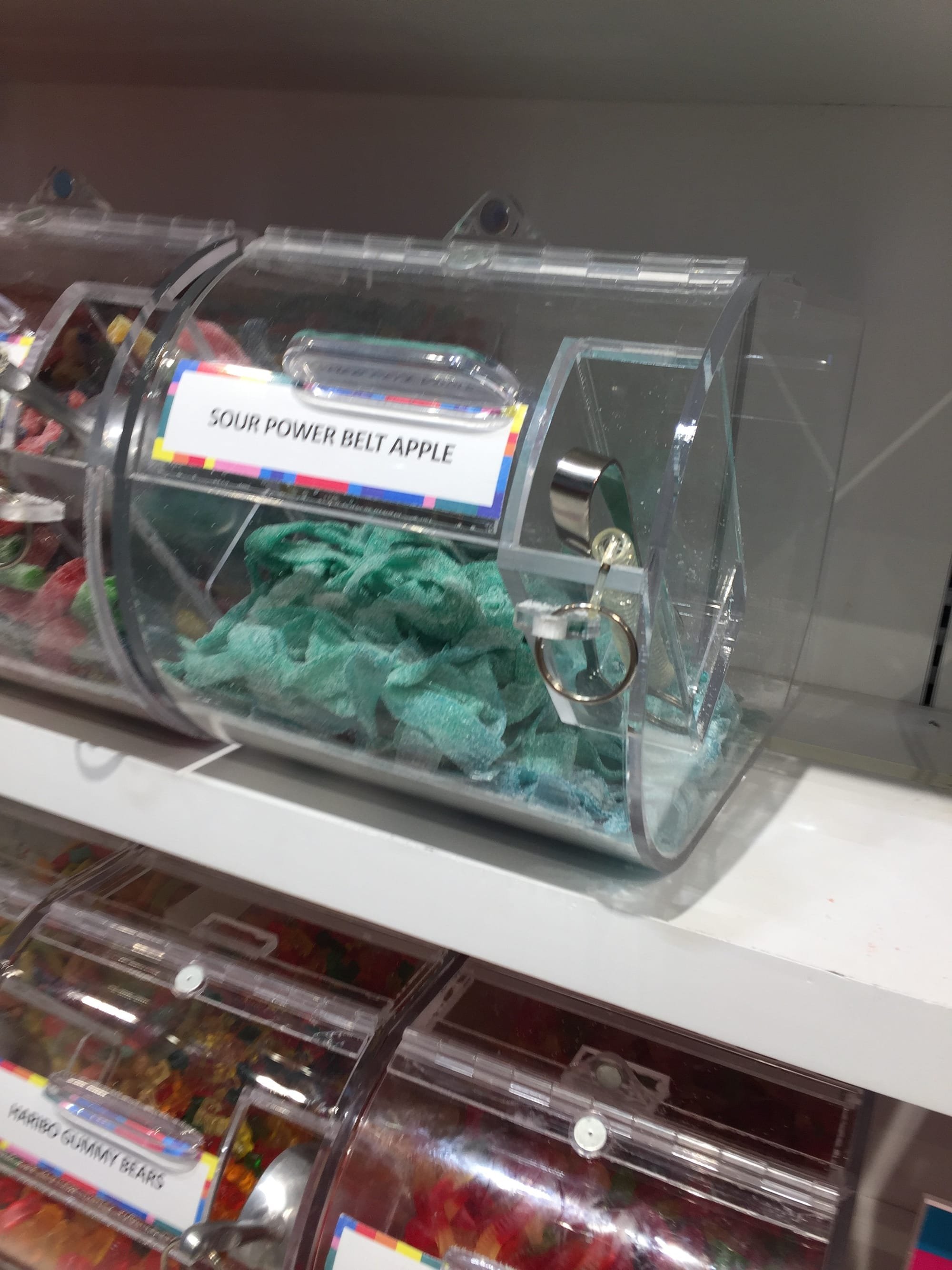 Custom Clear Acrylic Candy Dispenser with Shovel Slot