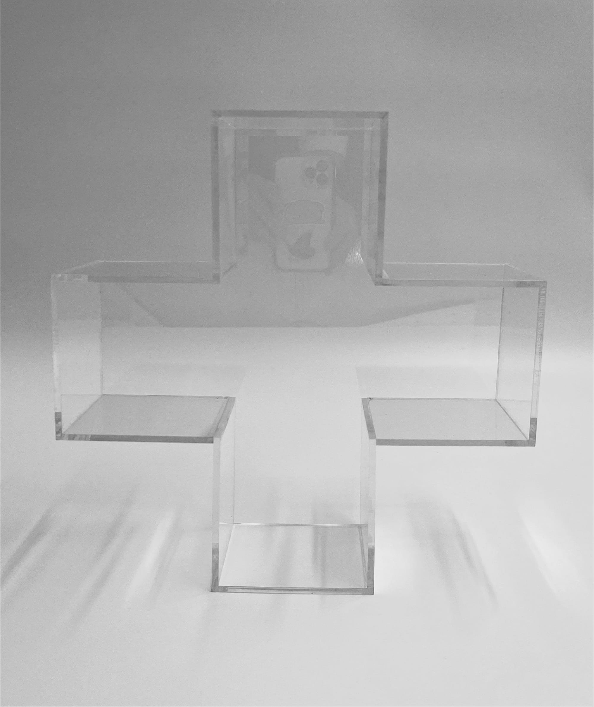 Custom Shaped Clear Acrylic Display Tray