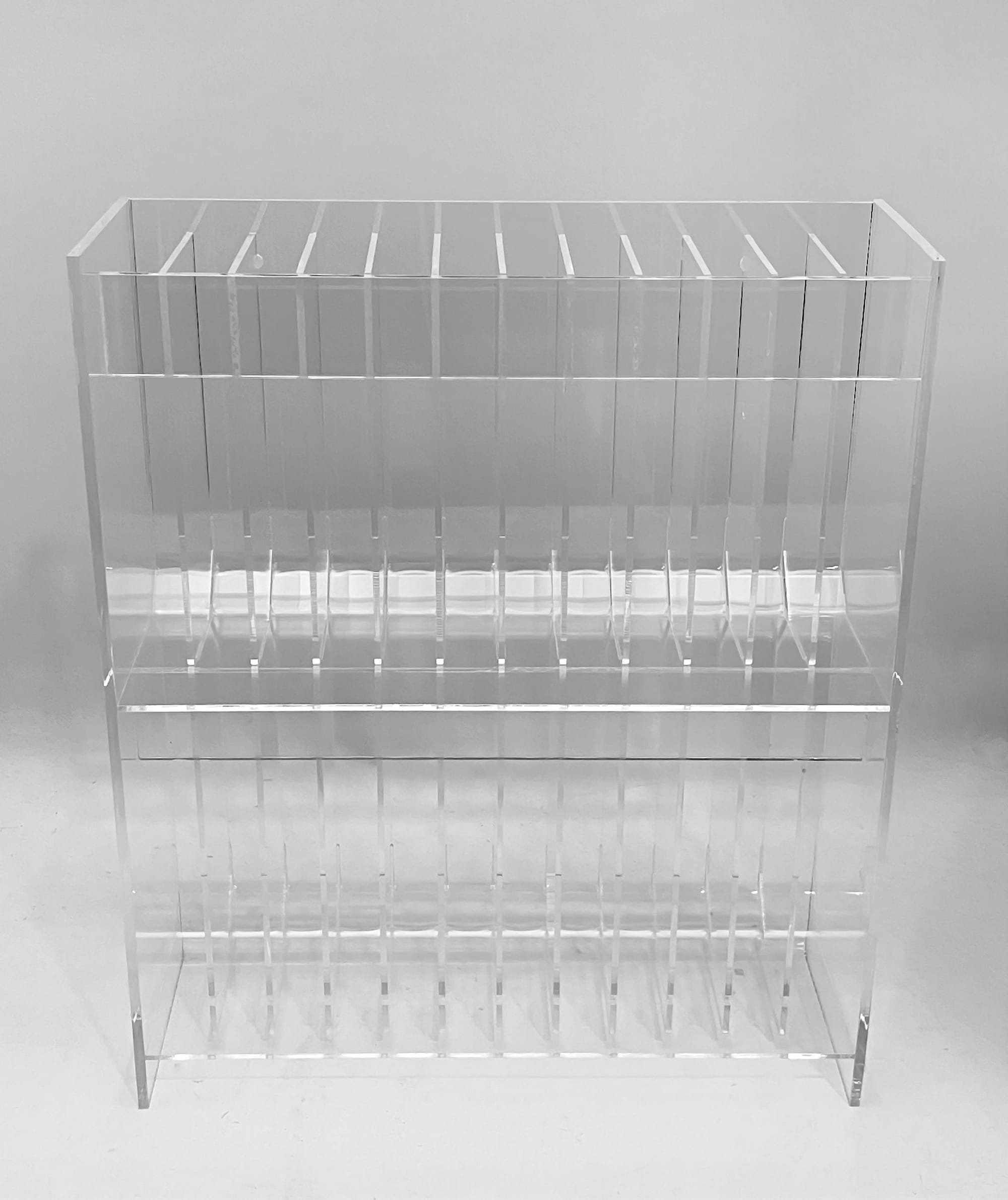 Hinged plexiglass box - CUSTOM ACRYLIC FABRICATION