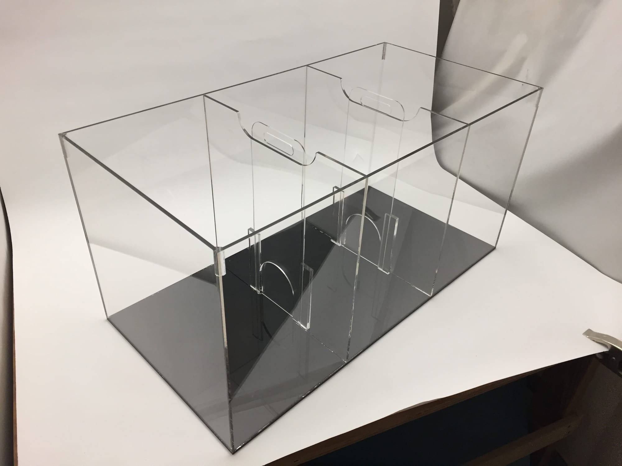 Clear Acrylic Rodent Research Containment Unit
