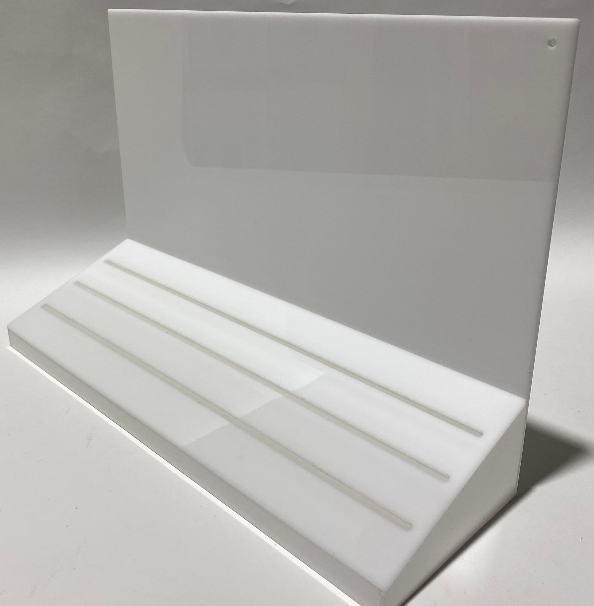 Custom White Acrylic Product Display