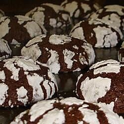 Chocolate Crinkle Cookies