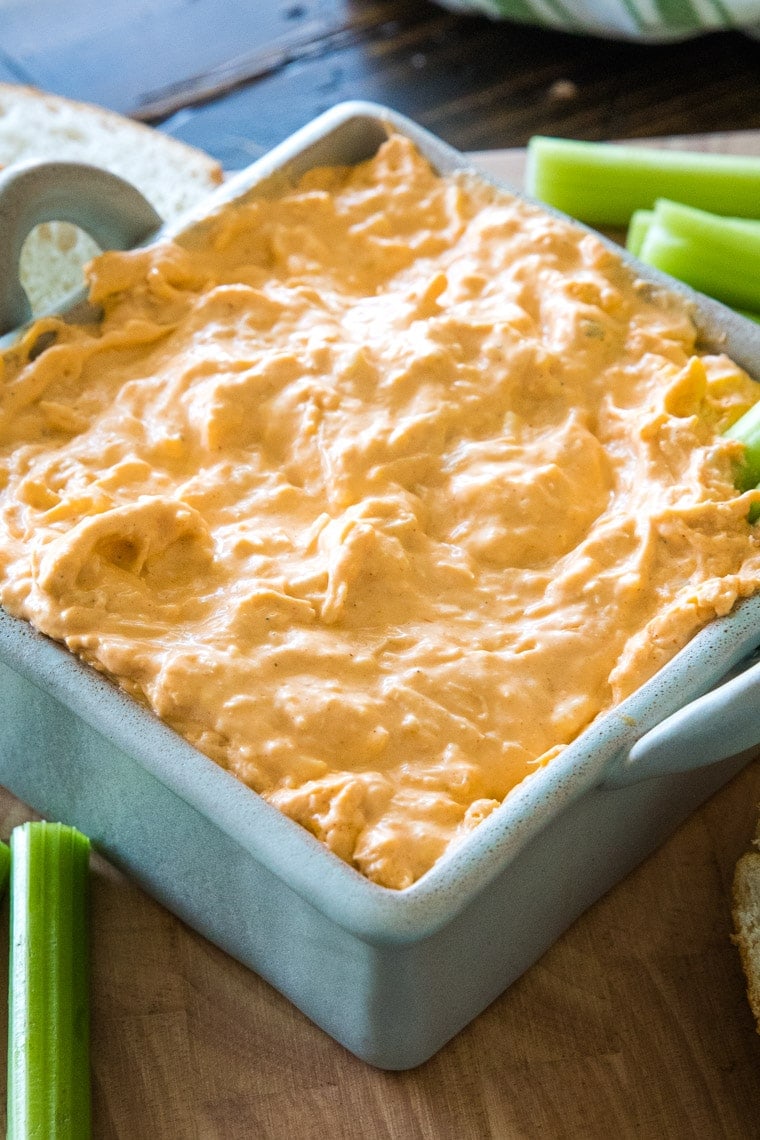 Buffalo Chicken Dip or Sandwiches