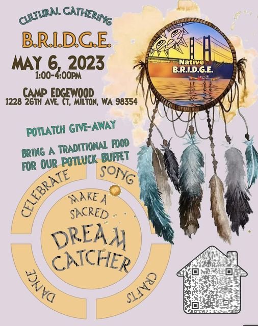 May 6, 2023 @ 1 pm, come build a dream catcher the traditional way at Camp Edgewood N.S.A.C.