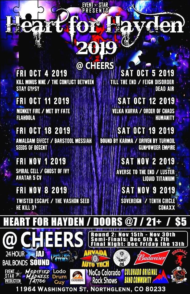 Heart For Hayden Music Fest (Battle of the Bands}
