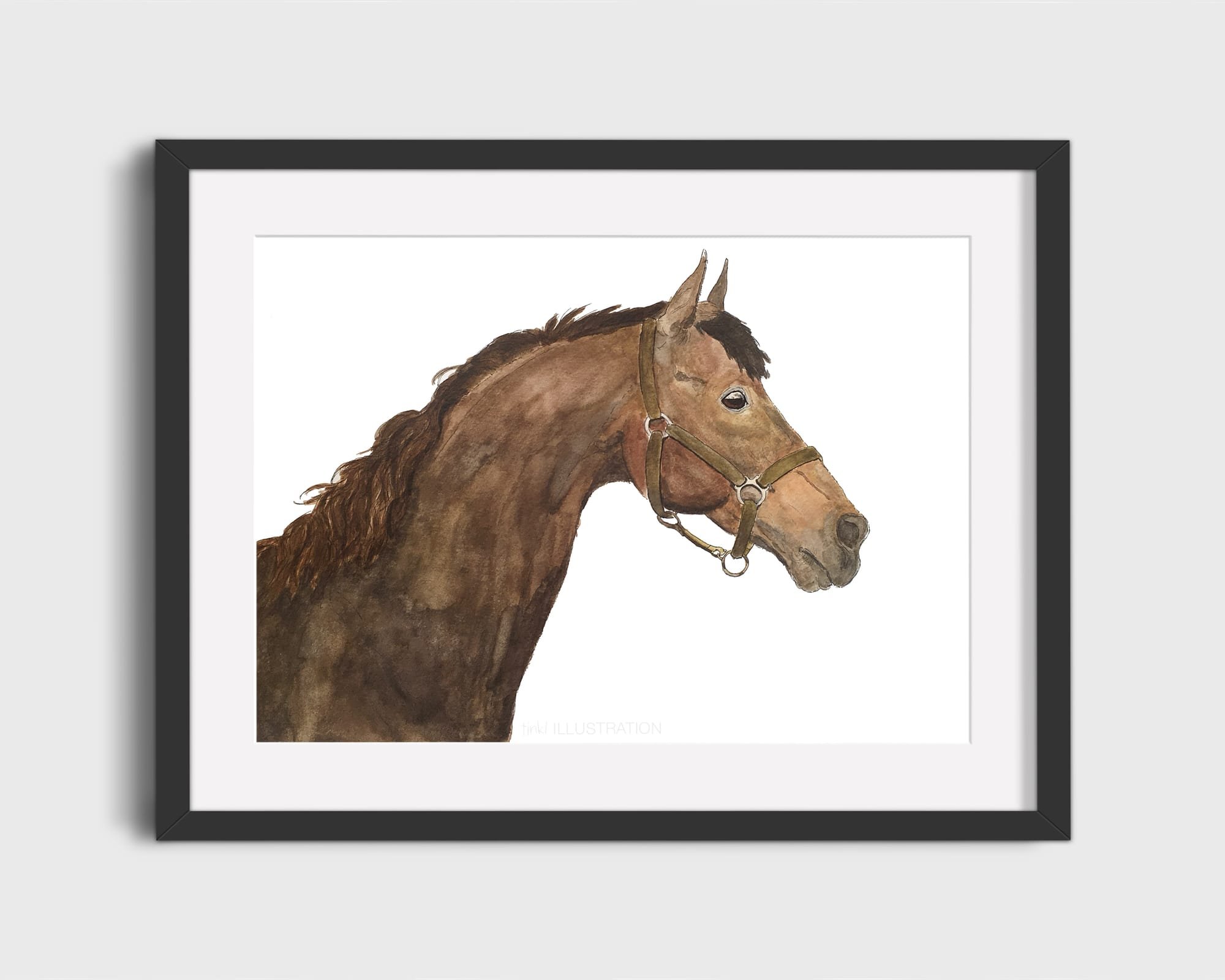Horse Portrait "Trakehner"