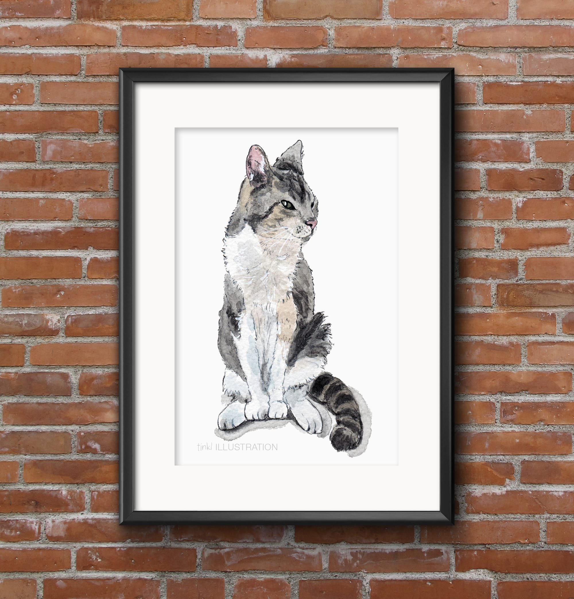 Cat Portrait "Lilly"