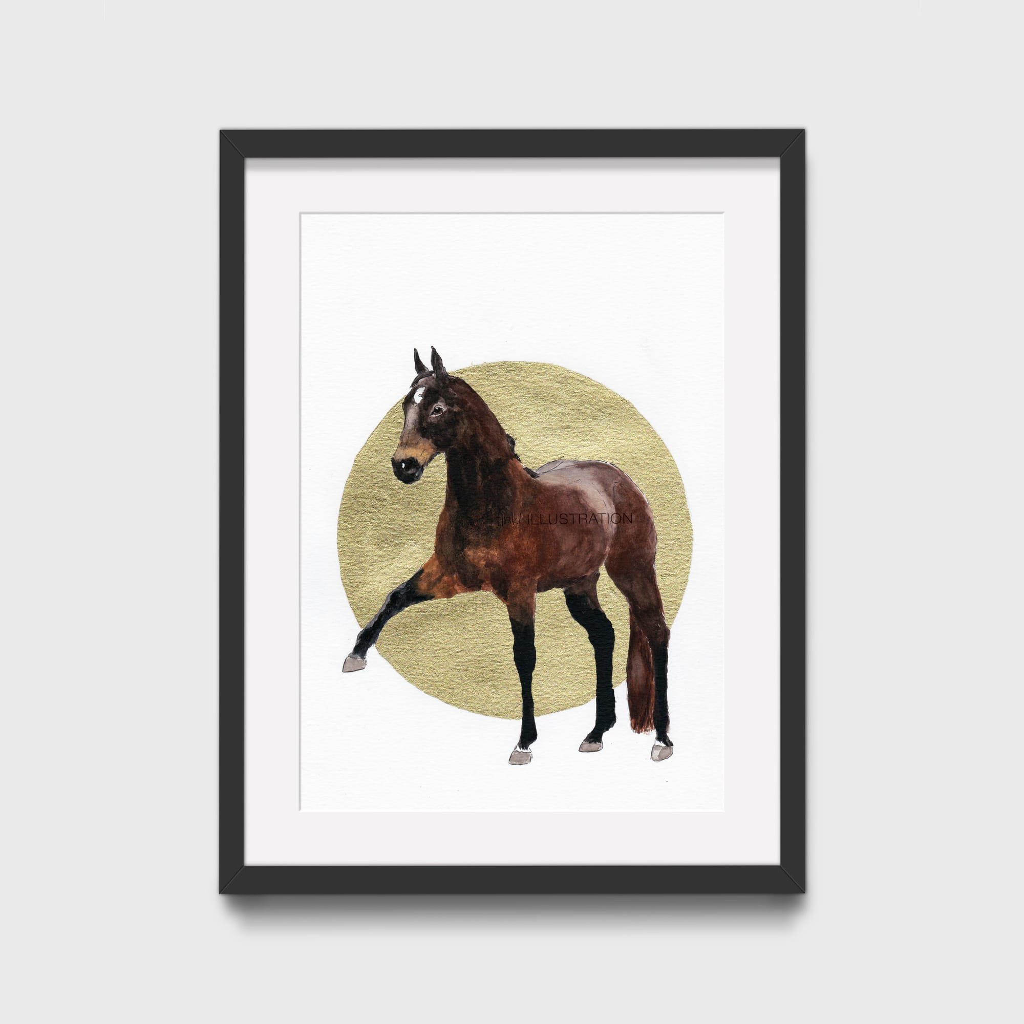 Horse Portrait "Andorra"