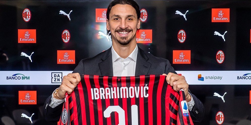 Alasan Zlatan Ibrahimovic Kenakan Nomor 21 Di AC Milan