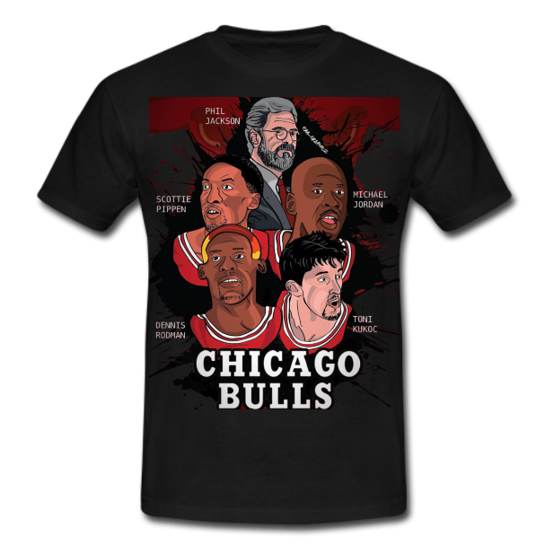 15+ Round Chicago Bulls T Shirt, Printed, Quantity Per Pack: 1