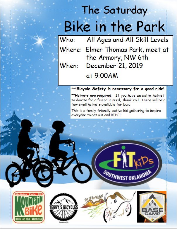 Bike In the Park 2nd Saturday of the Month